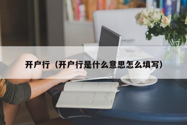 开户行（开户行是什么意思怎么填写）